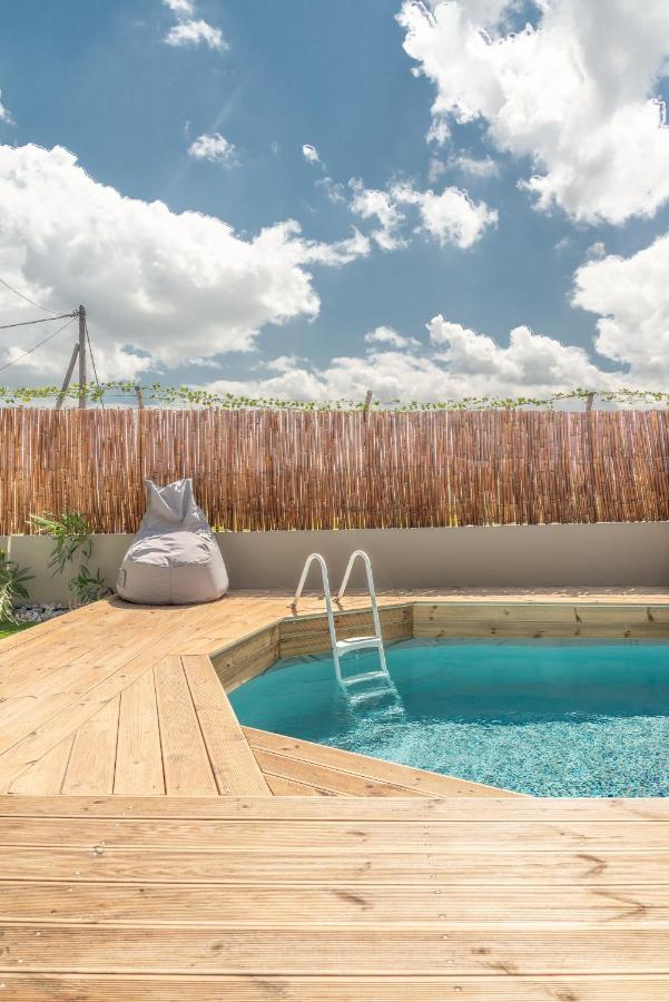 Cozy House With Pool Near Beach Gazi Ngoại thất bức ảnh